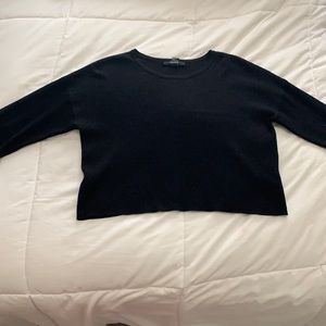 Black forever 21 crop top.